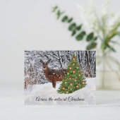 マイルズディアースノー葉書の向かいクリスマス ポストカード (スタンド正面)