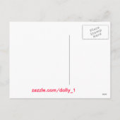 マイルズバレンタインデーのハート シーズンポストカード (裏面)