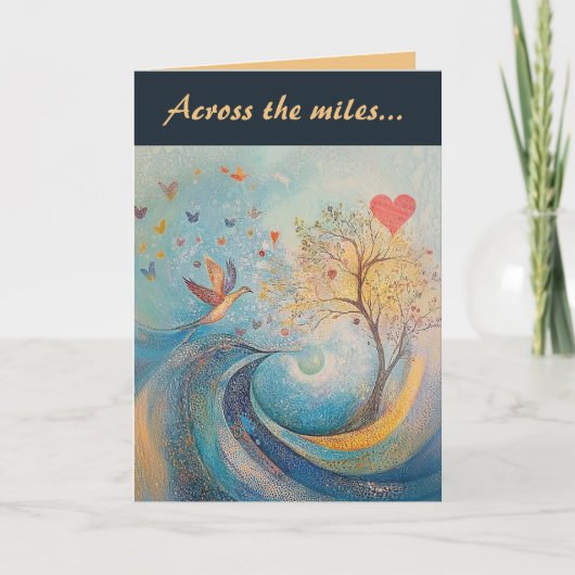 マイルズバレンタインデー全体で編集可能 カード (正面)