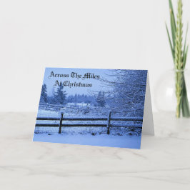 マイルズ・クリスマスの向こうに シーズンカード