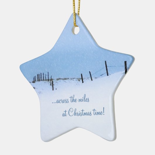 マイルズ・クリスマスの飾り付け セラミックオーナメント (左)