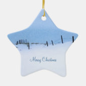 マイルズ・クリスマスの飾り付け セラミックオーナメント (裏面)