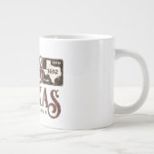 マイルテキサス州20oz ジャンボコーヒーマグカップ (右)