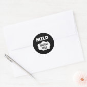 マイルドタコソースのコスチューム女性メンズキッズハロウィーン ラウンドシール (封筒)