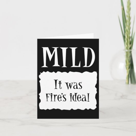 マイルド – ホットパケットハロウィンタコ衣装1 カード (正面)