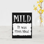 マイルド – ホットパケットハロウィンタコ衣装1 カード (黄色い花)