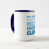 マイルハイクラブマグ – 選択スタイル&カラー マグカップ (正面左)
