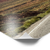 マイルマーカー13ユタ高速道路記念碑の谷 フォトプリント            (角)