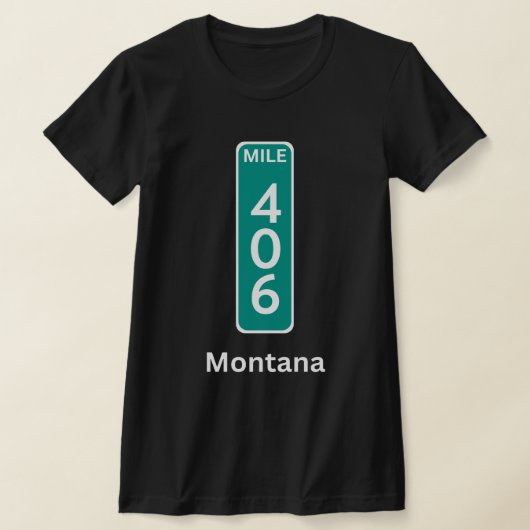 マイルマーカー406モンタナ Tシャツ (レイダウン)