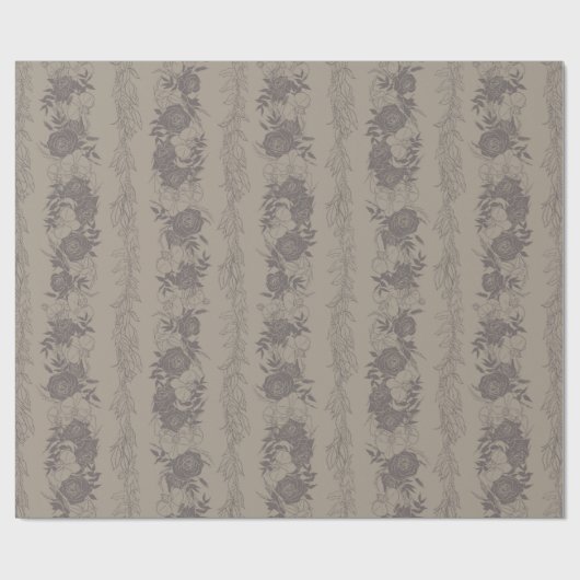 マイルレイ、トロピカルロマンスギフトラップ ラッピングペーパー (フラット)