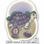 マイルームおもしろいカスタムカットシール シール (正面)