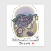 マイルームおもしろいカスタムカットシール シール (シート)