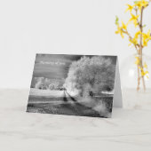 マイル木および分野を渡ってあなたの考えること カード (黄色い花)