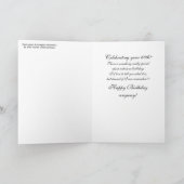 マイル標石の誕生日-時間は飛びます カード (内部)