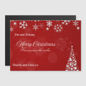 マイル赤と白の間のクリスマスから (正面/裏面)