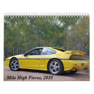 マイル高いFieros 2010年 カレンダー