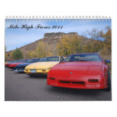 マイル高いFieros 2011年 カレンダー (カバー)