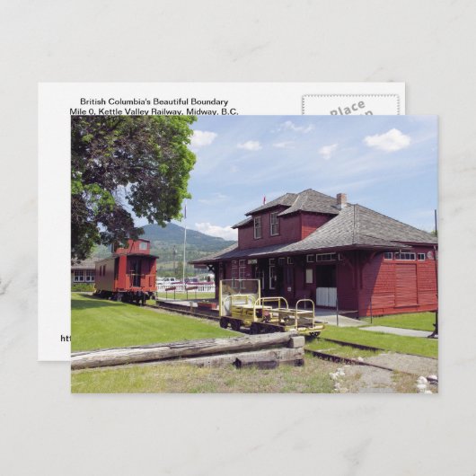 マイル0博物館 ポストカード (正面/裏面)