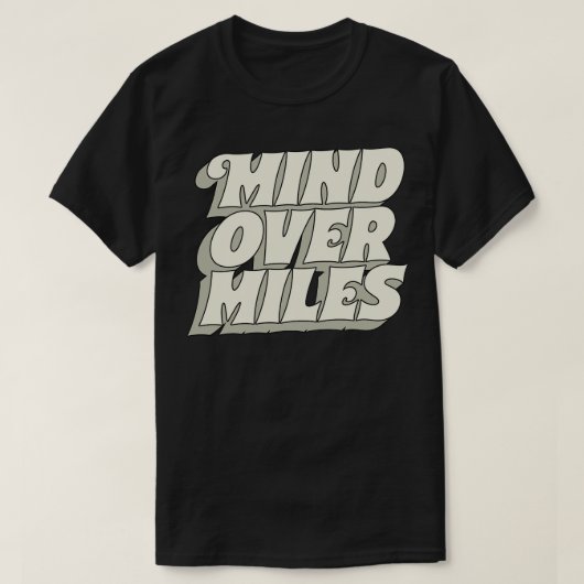 マイル1以上の心 Tシャツ (デザイン正面)