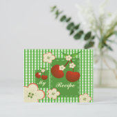 マイレシピさくらんぼパッチ ポストカード (スタンド正面)