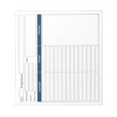 マイレシピ ノートパッド (正面)