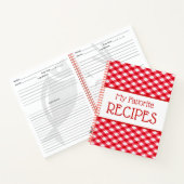 マイレシピ ノートブック (内部)