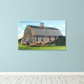 マイレスタンディッシュハウスの外観 キャンバスプリント (インサイチュ (ウッドフロア))