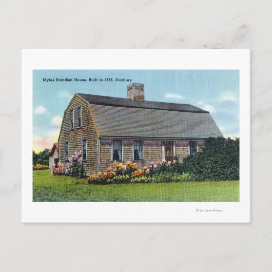 マイレスタンディッシュハウスの外観 ポストカード (正面)