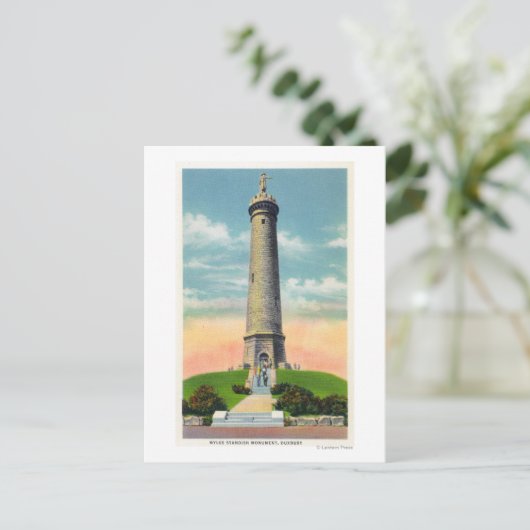 マイレスタンディッシュモニュメントのビュー# 2 ポストカード (スタンド正面)