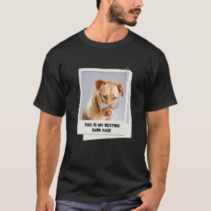 マイレストランバーク顔ラブラドールレトリバードッグ Tシャツ