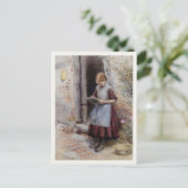 マイレズバーケットフォスター付き絵を描はがき ポストカード (スタンド正面)