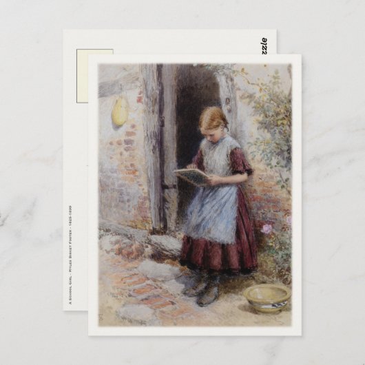 マイレズバーケットフォスター付き絵を描はがき ポストカード (正面/裏面)