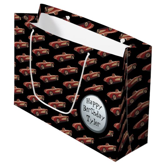 マイレッドコルベット抱き枕 ラージペーパーバッグ (正面アングル)