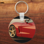 マイレッドコルベット キーホルダー (正面)