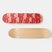 マイレッドコルベット スケートボード (横)