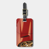 マイレッドコルベット ラゲッジタグ (正面縦)