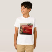 マイレッドコルベット Tシャツ (正面フル)