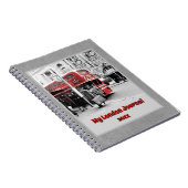 マイロンドンジャーナル(カスタマイズ可能) ノートブック (右側)