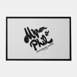 マイロン&フィルのステーキハウス、リンカーンウッド、ILドア ドアマット