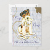 マイワイヤキツネテリア食べーマイレッスン ポストカード (正面/裏面)