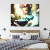 マイワールドにステップイン キャンバスプリント (インサイチュ (寝室))