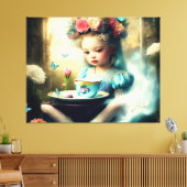 マイワールドにステップイン キャンバスプリント (インサイチュ (リビング))