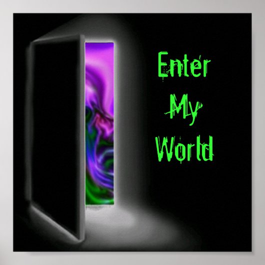 マイワールドに入る ポスター (正面)