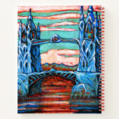 マイワールド – ファンタジーの街に架かる橋 ノートブック (裏面)