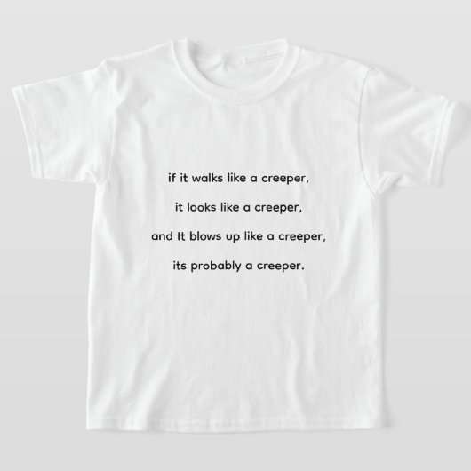 マインクラフト キッズTシャツ Tシャツ (レイダウン)