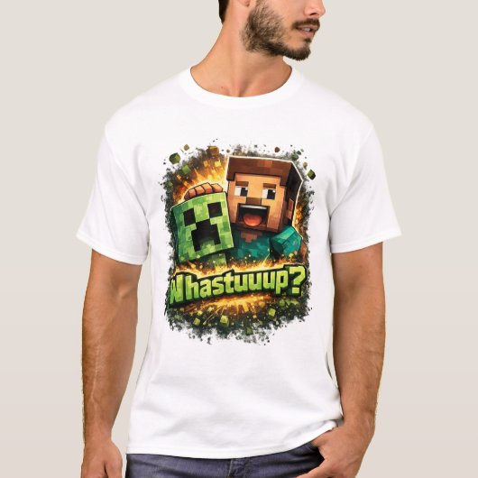 マインクラフト Tシャツ (正面)
