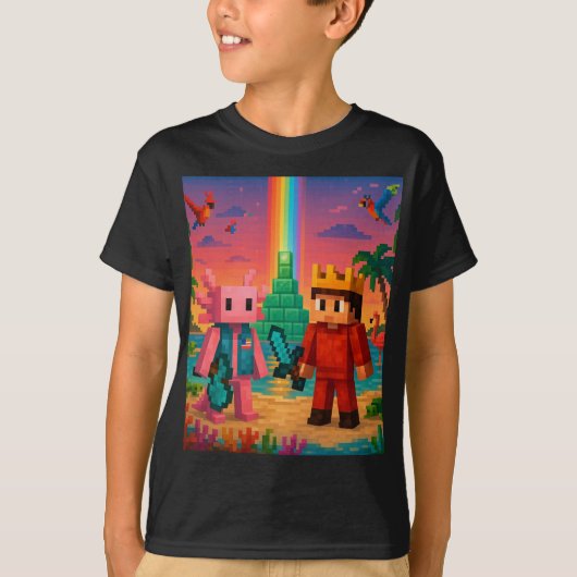 マインクラフト Tシャツ (正面)