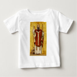 マインツの聖ボニファティウス - 教育者の守護聖人 ベビーTシャツ