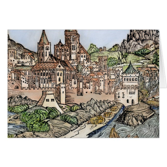 マインツ、ドイツ1493年 (正面横)