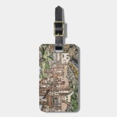 マインツ、ドイツ1493年 ラゲッジタグ (正面縦)